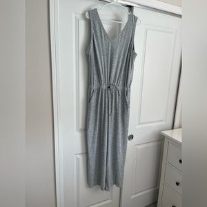 Gray active jumpsuit